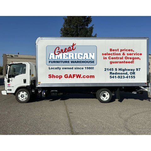 We deliver in Central Oregon including Our delivery area includes Redmond, Bend, Tumalo, Sisters, Sunriver, La Pine, Prineville, Powell Butte, Madras, Culver, Terrebonne, Crooked River Ranch, Metolius, Warm Springs, Black Butte Ranch and Camp Sherman