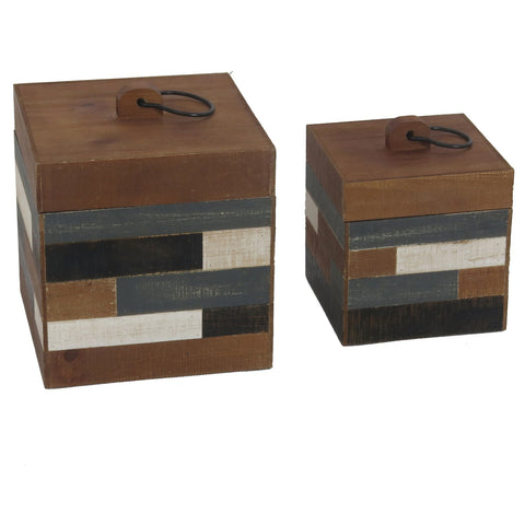 CVJDP840 Wooden Box Set Of 2